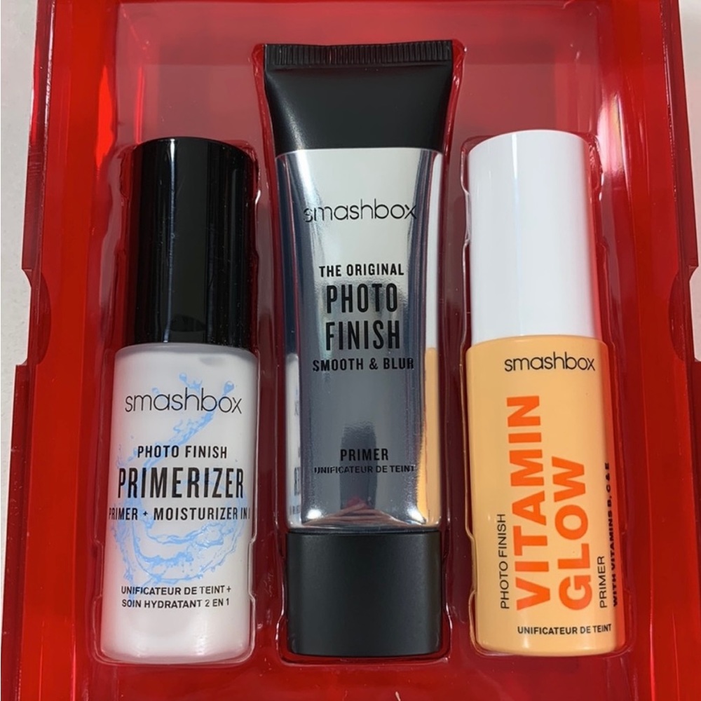 BRAND NEW SMASHBOX PHOTO FINISH PRIMER TRIO NWT